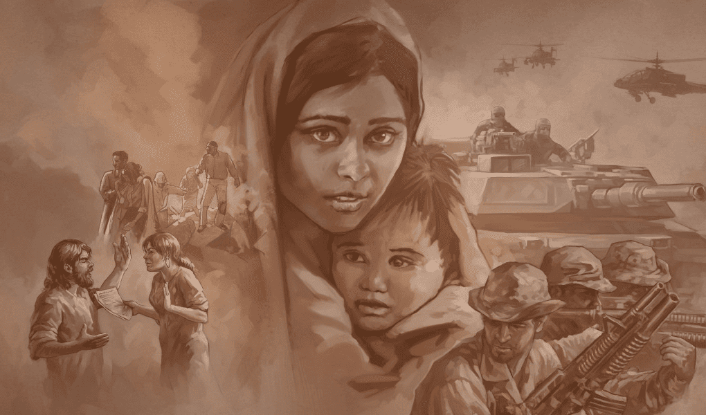 El pecado del género humano es el causante de los males que ocurren en nuestra sociedad. No es Dios, de quien la Biblia dice que es amor. Un análisis de este polémico tema a la luz de las Escrituras.